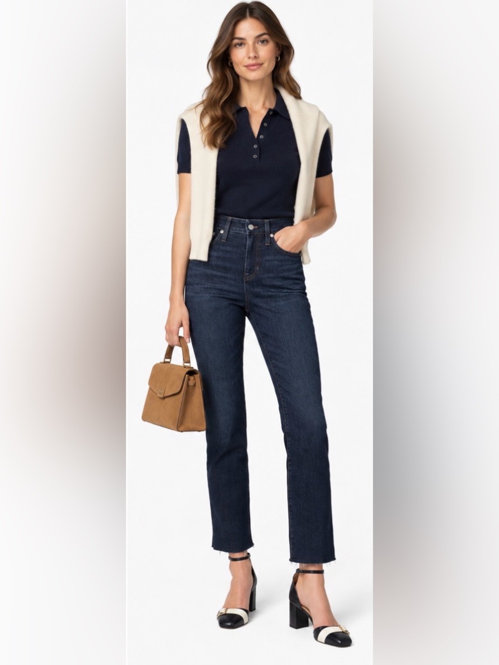 J.Crew High-Rise Stretch Kick Flare Jeans in Penny Basil Wash